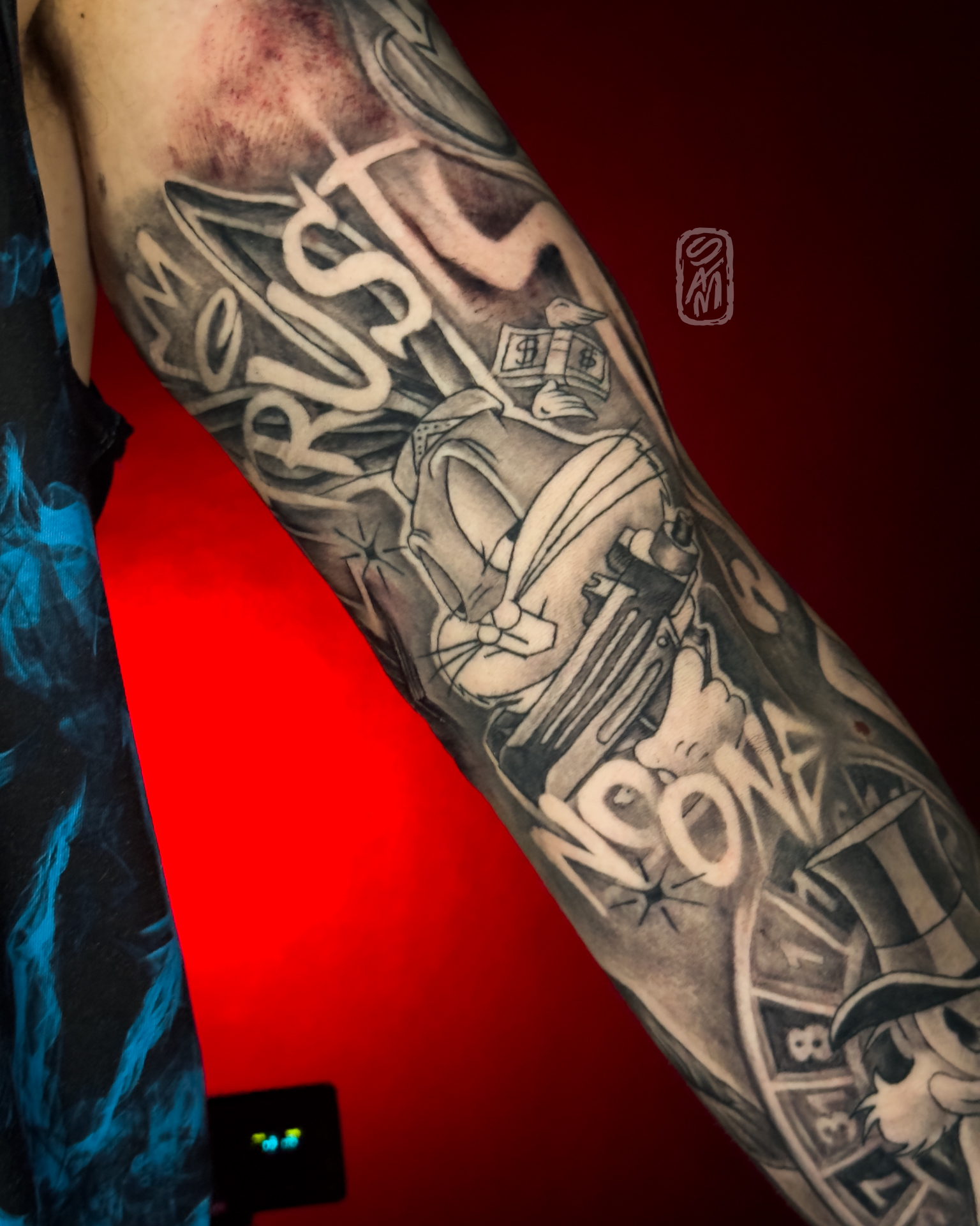 Tatuaż graficzny Kraków