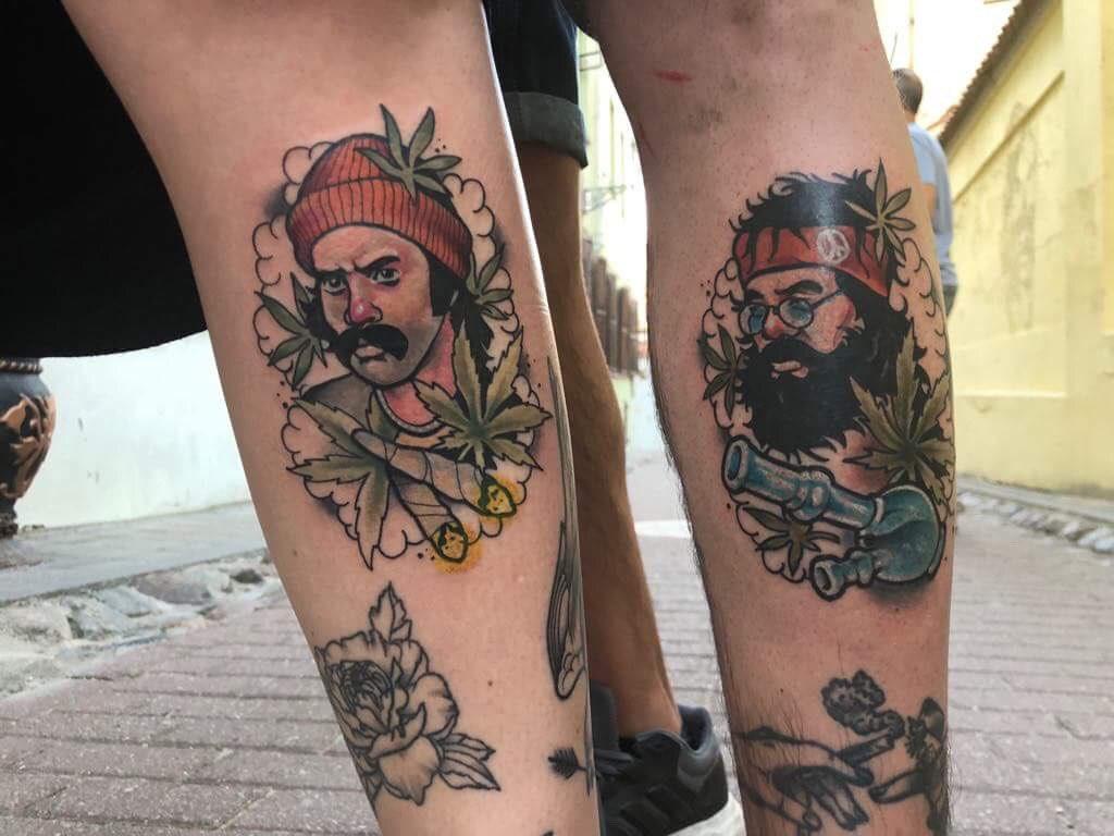 Tatuaż old school pirat – klasyczny tatuaż tradycyjny – Kraków